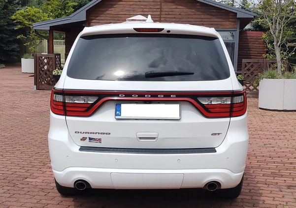 Dodge Durango cena 96000 przebieg: 144000, rok produkcji 2017 z Łódź małe 232